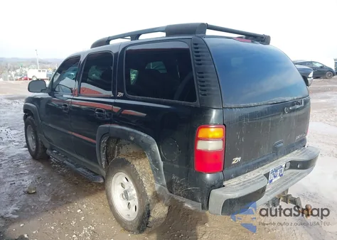 2002 Chevrolet Tahoe Z71 z USA, uszkodzony, nr VIN 1GNEK13Z62R212827